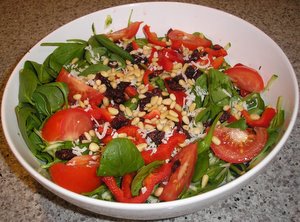 fresh spinach salad recipes