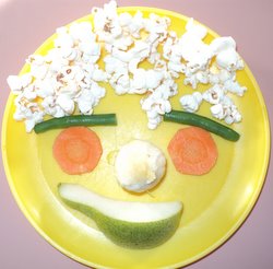 popcorn face