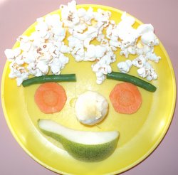 popcorn face