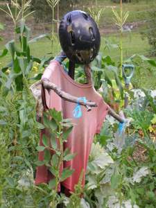 garden activities for kids scarecrow
