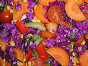 vegetable salad photo