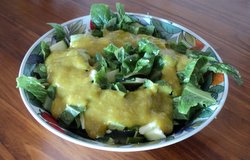 orange, date and basil dressing