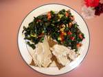 Sunflower seed pate on flax crackers with kale and avocado salad